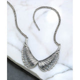 Angel Wings Studded Necklace