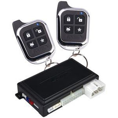 Astra 1way Remotesecurity Enginestart System With Keyless Entry 2 Chrome 5button Sleek Remotes